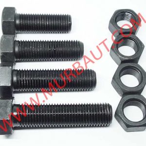 Baut Mur Hex Baja 8.8 Full Drat diameter 7/8 UNF Drat Halus