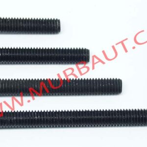 Baut Mur Hex Baja 8.8 8mm Hitam