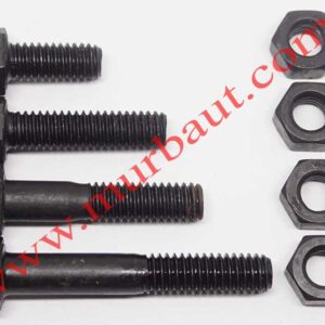 Baut Mur Hex Baja 8.8 Full Drat diameter 5/16 UNC