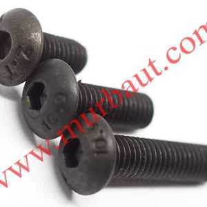 Baut Button L baja 12.9 diameter 4mm
