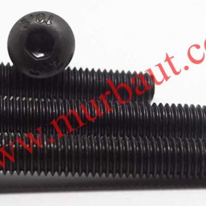 Baut Button L baja 12.9 diameter 8mm