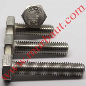 Baut Hex Stainless 304 diameter 14mm full drat