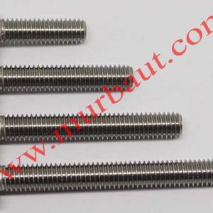 Baut Hex Stainless 316 diameter 1/4 inchi full drat