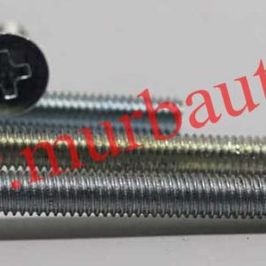Baut JF Besi Putih diameter 4mm