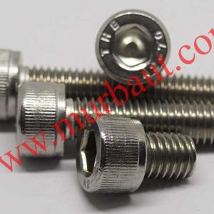 Baut L Stainless 304 diameter 18mm full drat