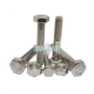 Baut mur stainless inchi background murbaut