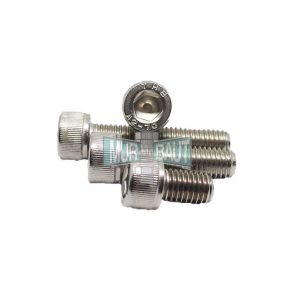 baut button L stainless background murbaut