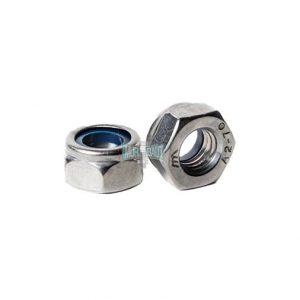 Nylon Nut / Mur Nylon SS304 Ukuran Mili
